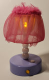 2015 Paradise Kids My Life As Purple Lamp 4" Tall Plastic Light Up Dollhouse Toy