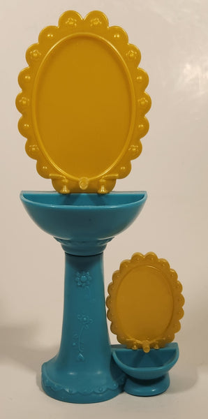 Enchantimals Cozy Deer House Vanity Sink and Pet Sink 6 1/4" Tall Plastic Dollhouse Toy