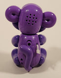 Squeakee Minis Billo The Monkey Helium Voice Chat Back Purple 3 3/4" Plastic Toy Figure