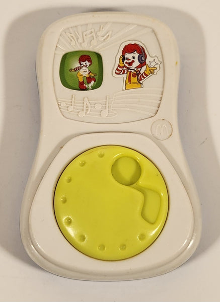 2008 McDonald's Ronald McDonald DJ Music Player Like Plastic Toy