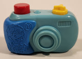 2010 McDonald's Ronald McDonald Blue Camera Squeaky Button Plastic Toy
