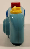 2010 McDonald's Ronald McDonald Blue Camera Squeaky Button Plastic Toy