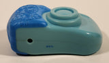 2010 McDonald's Ronald McDonald Blue Camera Squeaky Button Plastic Toy