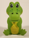 Green Alligator 2 1/2" Rubber Bath Toy Figure