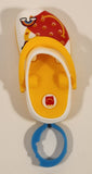 2024 McDonald's Crocs Shoe Sandal Shaped 3 1/4" Plastic Clip On Toy