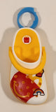 2024 McDonald's Crocs Shoe Sandal Shaped 3 1/4" Plastic Clip On Toy