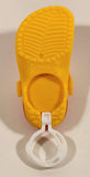 2024 McDonald's Crocs Shoe Sandal Shaped 3 1/4" Plastic Clip On Toy