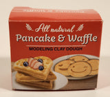 All Natural Pancake & Waffle Modeling Clay Dough Empty Box 2" Miniature Cardboard Play Food Toy
