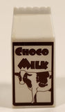 Choco Milk 1 7/8" Miniature Plastic Play Food Toy