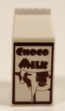 Choco Milk 1 7/8" Miniature Plastic Play Food Toy