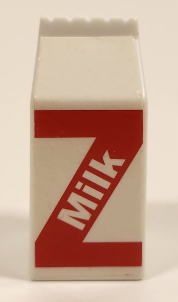 Milk 1 7/8" Miniature Plastic Play Food Toy