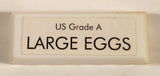 US Grade A Large Eggs 2" Miniature Plastic Play Food Toy