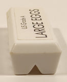 US Grade A Large Eggs 2" Miniature Plastic Play Food Toy