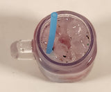 MGA Miniverse Lemon and Strawberry Ice Filled Drink with Straw Miniature Plastic Play Food Toy