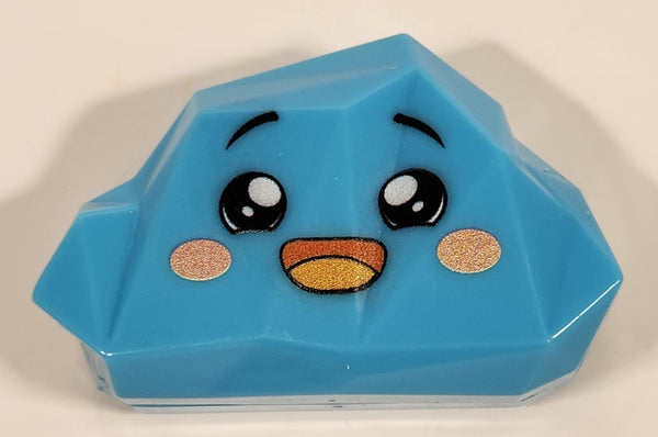 Rare Bonkers Toys Happy Friendz LankyBox Rocky Blue 1 3/4" Tall Plastic Toy Figure