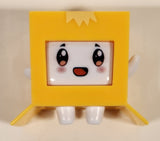 Bonkers Toys Happy Friendz LankyBox Boxy 2" Tall Plastic Toy Figure