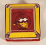 2004 McDonald's Fisher Price Peek A Boo Blocks Birdie Plastic Cube Ring Game Toy