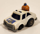 1985 McDonald's Happy Meal Fast Macs Officer Big Mac White Pull Back Toy Car Vehicle
