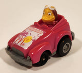 1985 McDonald's Happy Meal Fast Macs Birdie Pink Pull Back Toy Car Vehicle