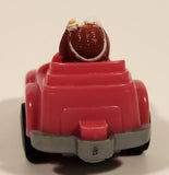 1985 McDonald's Happy Meal Fast Macs Birdie Pink Pull Back Toy Car Vehicle