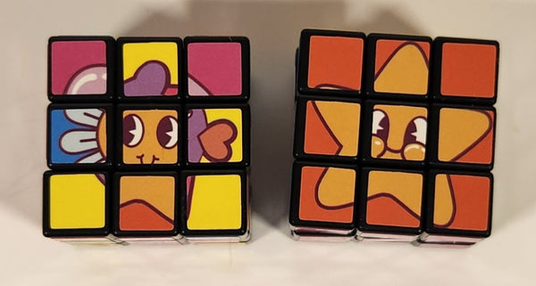 Set of 2 Puzzle Cube Toy Games