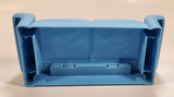 2002 Mattel Barbie Talking Townhouse Sofa Couch Blue 9" Plastic Dollhouse Toy 67553