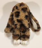 Realistic Brown Spotted Lop Eared Bunny 7" Stuffed Plush Toy