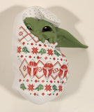 Hasbro LFL Star Wars The Bounty Collection Mandalorian Grogu The Child in Christmas Blanket 2 7/8" Tall PVC Toy Figure