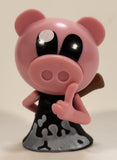 2021 MiniToon Phatmojo Frenemies Awfully Adorable Piggy Hiding Bat Behind Back 2 1/2" Toy Figure