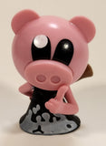 2021 MiniToon Phatmojo Frenemies Awfully Adorable Piggy Hiding Bat Behind Back 2 1/2" Toy Figure
