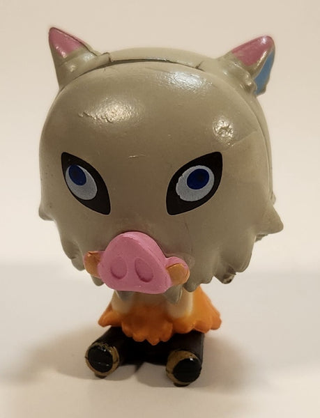 Demon Slayer Inosuke Hashibira 1 5/8" Tall PVC Toy Figure