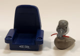 Cineplex Odeon Canada Big Screen Buddies Grey Goose Duck Bird with Red Licorice in Movie Blue Chair Toy Figure