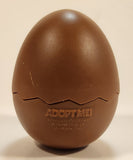 2023 Jazwares Uplift Games Adopt Me! Brown Dog with Hat in Egg 2 1/2" Tall Plastic Toy Figure