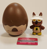 2023 Jazwares Uplift Games Adopt Me! Brown Dog with Hat in Egg 2 1/2" Tall Plastic Toy Figure