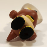 2023 Jazwares Uplift Games Adopt Me! Brown Dog with Hat in Egg 2 1/2" Tall Plastic Toy Figure