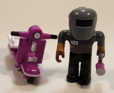 Jazwares Roblox Welcome To Bloxburg Mechanic Mayhem Mike's Motors 2 3/4" Toy Figures with Accessories Complete