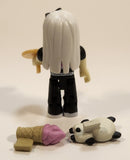 Jazwares Roblox Work At A Pizza Place Mia 2 3/4" Toy Figure with Panda Pizza and Ice Cream Accessories