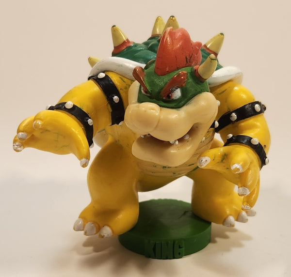 2009 Nintendo Super Mario Bowser King Chess Replacement Piece 2 3/4" PVC Toy Figure