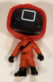 Pop! Squid Game Like Masked Square Worker 3 1/2" Tall Toy Figure