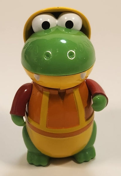 Jada Toys RTR-RW Ryan's World Gus The Gummy Gator Construction Worker 2 1/2" Tall Plastic Toy Figure