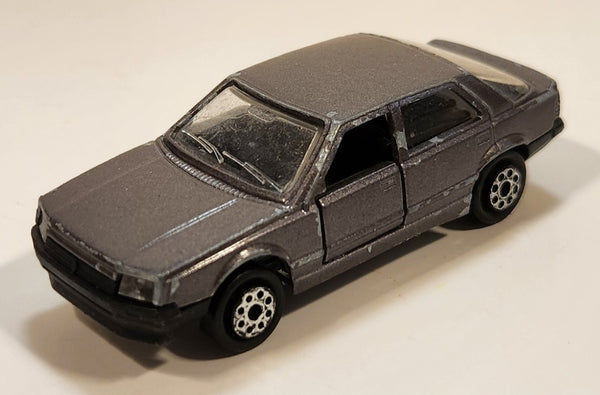 Majorette 1985 Renault 25 No. 222 Dark Grey 1/63 Scale Die Cast Toy Car Vehicle with Opening Doors
