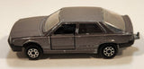 Majorette 1985 Renault 25 No. 222 Dark Grey 1/63 Scale Die Cast Toy Car Vehicle with Opening Doors