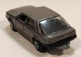 Majorette 1985 Renault 25 No. 222 Dark Grey 1/63 Scale Die Cast Toy Car Vehicle with Opening Doors
