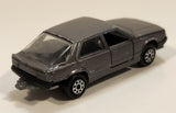 Majorette 1985 Renault 25 No. 222 Dark Grey 1/63 Scale Die Cast Toy Car Vehicle with Opening Doors