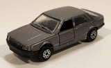 Majorette 1985 Renault 25 No. 222 Dark Grey 1/63 Scale Die Cast Toy Car Vehicle with Opening Doors