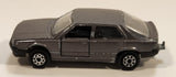 Majorette 1985 Renault 25 No. 222 Dark Grey 1/63 Scale Die Cast Toy Car Vehicle with Opening Doors