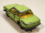 Vintage Majorette No. 235 BMW 3.0 CSi Green 1/60 Scale Die Cast Toy Car Vehicle with Opening Doors