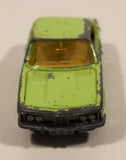 Vintage Majorette No. 235 BMW 3.0 CSi Green 1/60 Scale Die Cast Toy Car Vehicle with Opening Doors