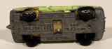 Vintage Majorette No. 235 BMW 3.0 CSi Green 1/60 Scale Die Cast Toy Car Vehicle with Opening Doors