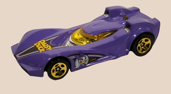 2019 Hot Wheels Disney Mickey & Friends Daisy Duck Scoopa De Fuego Purple Die Cast Toy Car Vehicle